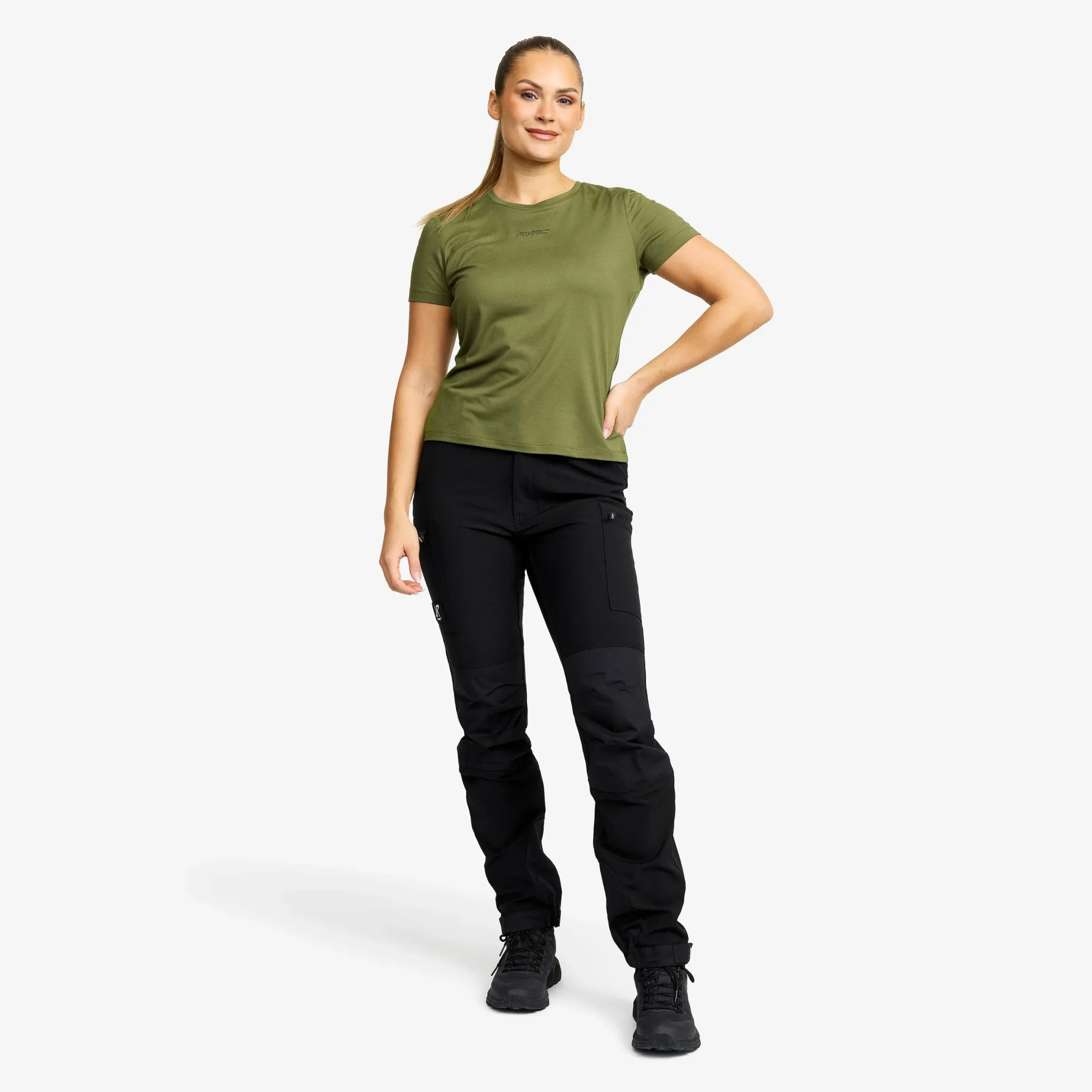Mission Logo T-shirt Damen Cypress