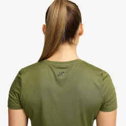 Mission Logo T-shirt Damen Cypress