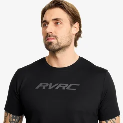 Mission Logo T-shirt Herren Black