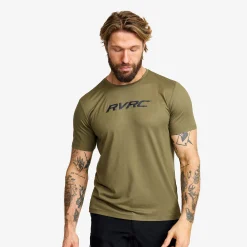 Mission Logo T-shirt Herren Burnt Olive