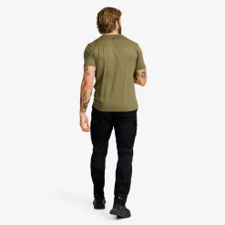 Mission Logo T-shirt Herren Burnt Olive