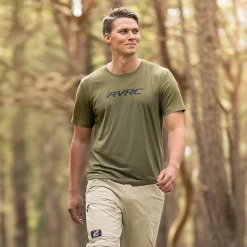 Mission Logo T-shirt Herren Burnt Olive
