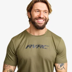 Mission Logo T-shirt Herren Burnt Olive