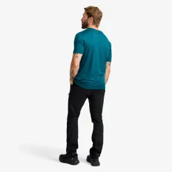 Mission Logo T-shirt Herren Legion Blue