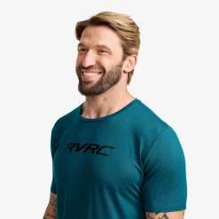 Mission Logo T-shirt Herren Legion Blue