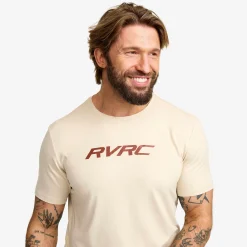 Mission Logo T-shirt Herren Oatmeal