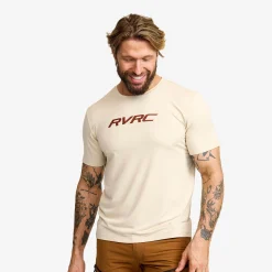 Mission Logo T-shirt Herren Oatmeal