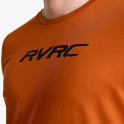 Mission Logo T-shirt Herren Terracotta Brown