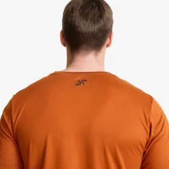 Mission Logo T-shirt Herren Terracotta Brown