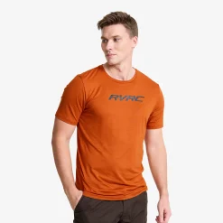 Mission Logo T-shirt Herren Terracotta Brown