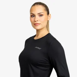 Mission Long-sleeved T-shirt Damen Black
