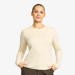 Mission Long-sleeved T-shirt Damen Oatmeal