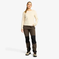 Mission Long-sleeved T-shirt Damen Oatmeal