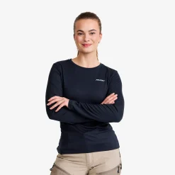 Mission Long-sleeved T-shirt Damen Navy/Alaskan Blue