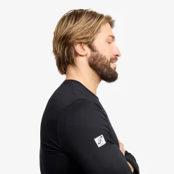 Mission Long-sleeved T-shirt Herren Black
