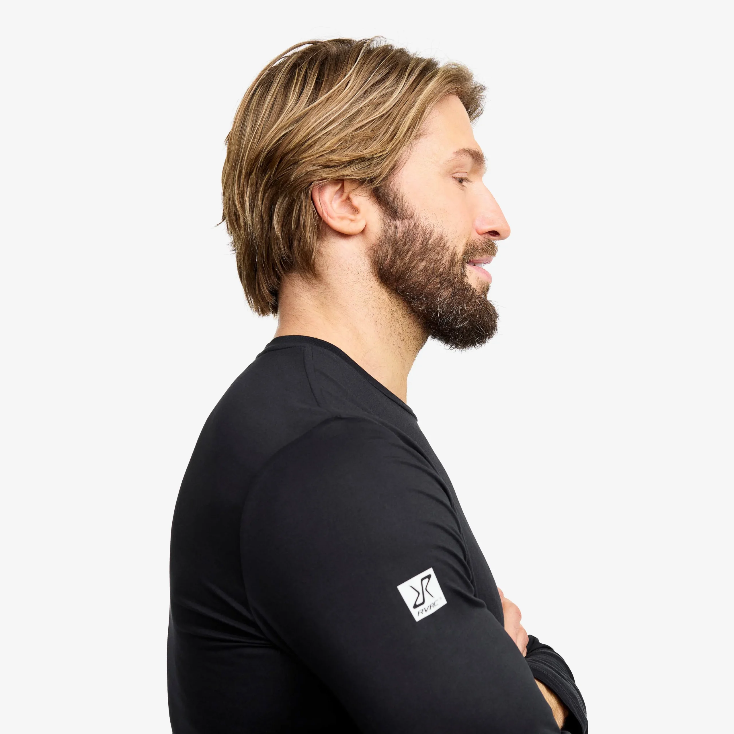 Mission Long-sleeved T-shirt Herren Black