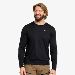 Mission Long-sleeved T-shirt Herren Black