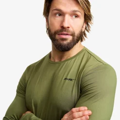 Mission Long-sleeved T-shirt Herren Cypress