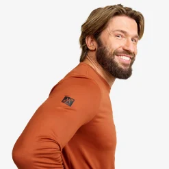 Mission Long-sleeved T-shirt Herren Rusty Orange