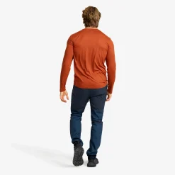 Mission Long-sleeved T-shirt Herren Rusty Orange