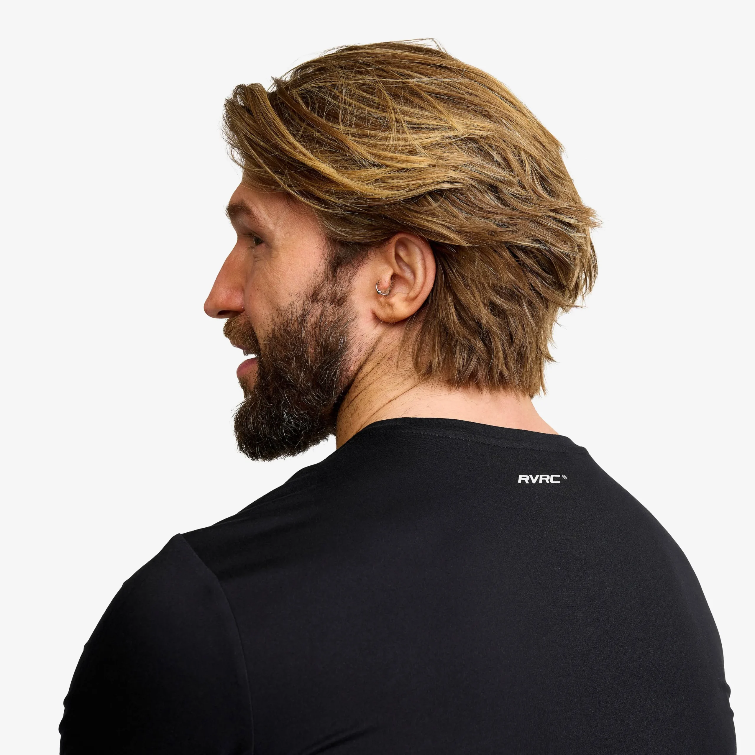 Mission Slim Fit T-shirt Herren Black