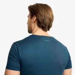 Mission Slim Fit T-shirt Herren Moonlit Ocean