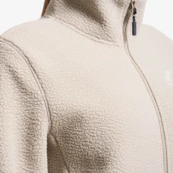 Moss Pile Fleece Jacket Damen Aluminium