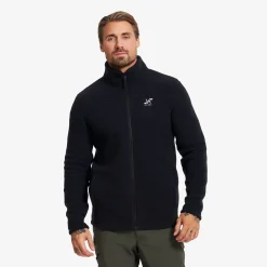 Moss Pile Fleece Jacket Herren Black