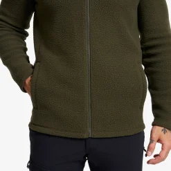 Moss Pile Fleece Jacket Herren Forest Night