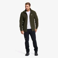 Moss Pile Fleece Jacket Herren Forest Night