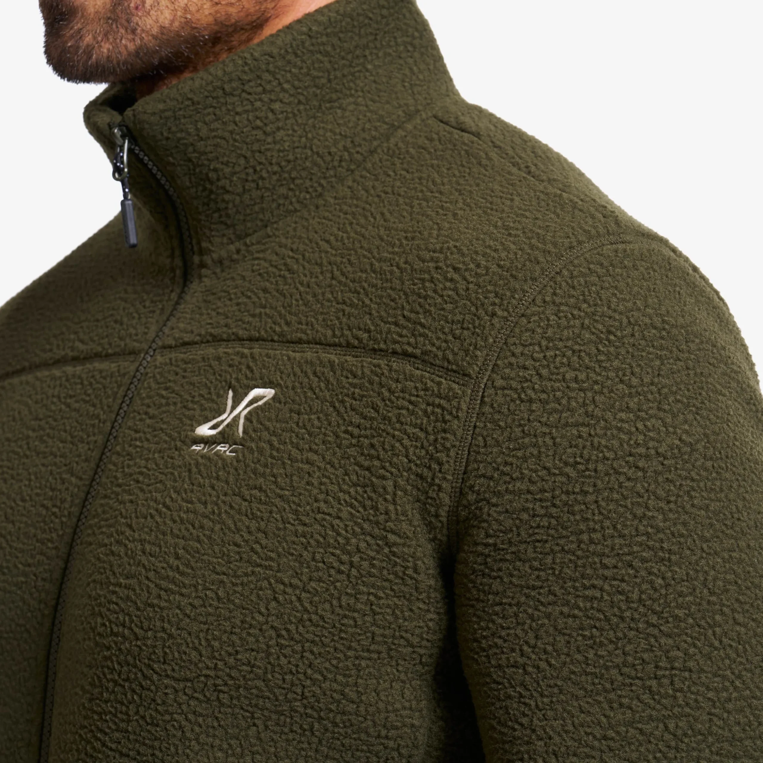 Moss Pile Fleece Jacket Herren Forest Night