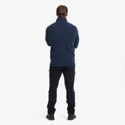 Moss Pile Fleece Jacket Herren Deep Navy