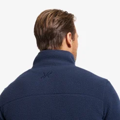 Moss Pile Fleece Jacket Herren Deep Navy
