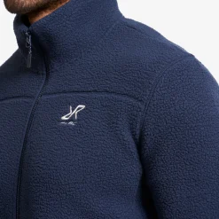 Moss Pile Fleece Jacket Herren Deep Navy