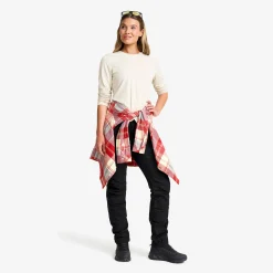 Nevada Flannel Shirt Damen Lava Falls/Bleached Sand