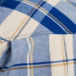 Nevada Flannel Shirt Herren Dark Blue/Oatmeal