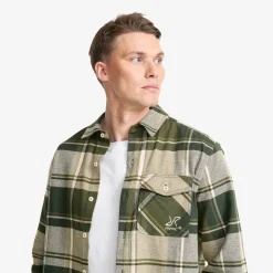 Nevada Flannel Shirt Herren Rosin Green/Peyote