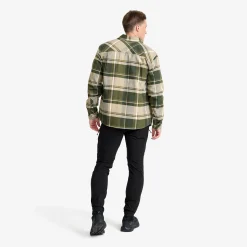 Nevada Flannel Shirt Herren Rosin Green/Peyote