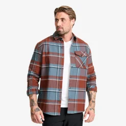Nevada Flannel Shirt Herren Rusty Walnut/Stormy Weather