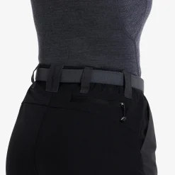 Nordwand Curved Stretch High-waist Pants Damen Anthracite/Black