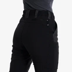 Nordwand Curved Stretch High-waist Pants Damen Anthracite/Black