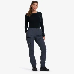 Nordwand Curved Stretch High-waist Pants Damen India Ink