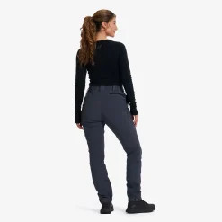 Nordwand Curved Stretch High-waist Pants Damen India Ink