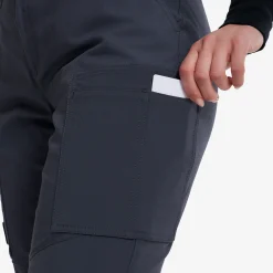 Nordwand Curved Stretch High-waist Pants Damen India Ink
