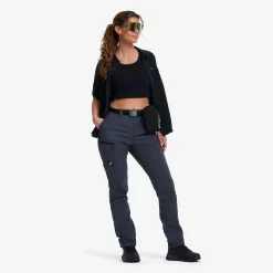 Nordwand Curved Stretch High-waist Pants Damen India Ink