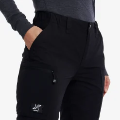 Nordwand Curved Stretch High-waist Pants Damen Black