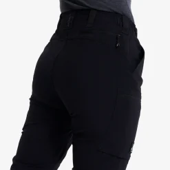 Nordwand Curved Stretch High-waist Pants Damen Black