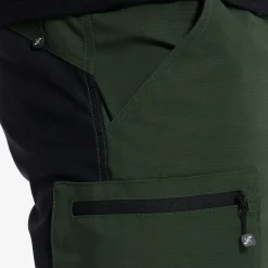Nordwand Pro Zip-off Pants Herren Forest Green/Black