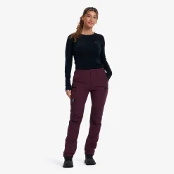Nordwand Stretch High-waist Pants Damen Winetasting