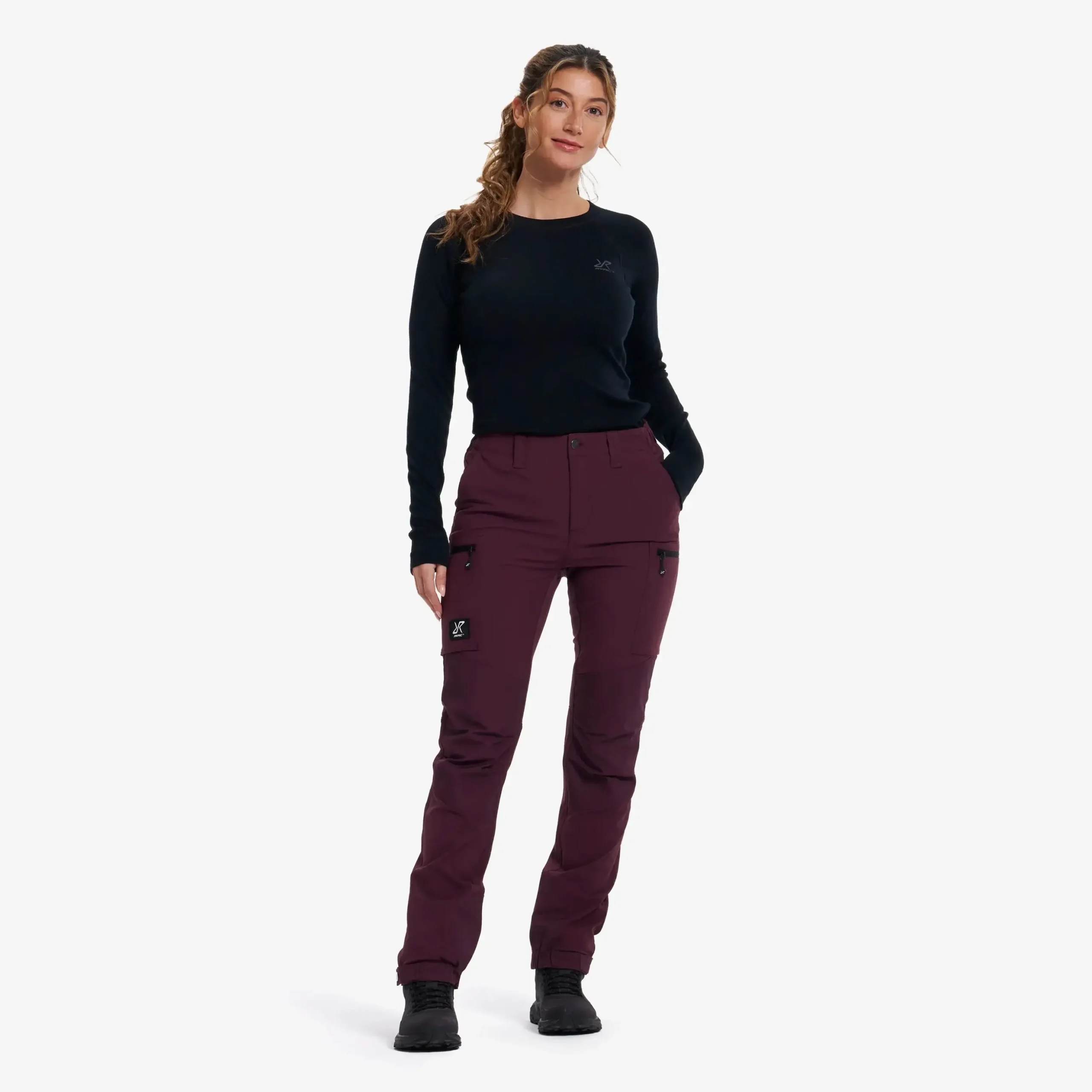 Nordwand Stretch High-waist Pants Damen Winetasting